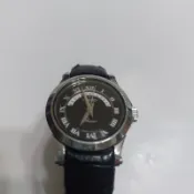 SEIKO 精工Premier時尚石英女錶，功能正常，鏡面約2.3公分，全新電池，真皮錶帶