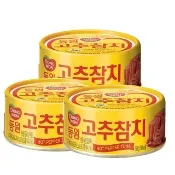 【韓味不二】韓國東遠-鰹魚辣味罐頭150G*3入組(開罐即可食用 簡單料理祕訣)