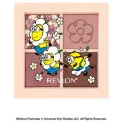 (店+)【REVLON】露華濃 小小兵聯名眼影盤 1.5g 日本原裝 限定版 卡通聯名 珠光亮片 霧面眼影 不飛粉