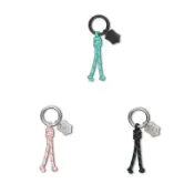 【墊腳石】【Victorinox 瑞士維氏】鑰匙圈-黑/粉/綠