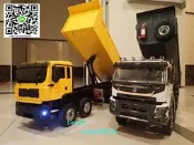 1:14 1/14 全金屬油壓 遙控 拖車 砂石車 翻斗車 自卸車 卡車 傾卸車 --全機價(含遙控器)