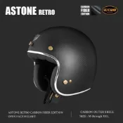 (店+)現貨 GU CAMP騎士部品 免運優惠  ASTONE 全新款 碳纖維 輕量 3/4 小帽體 復古帽 安全帽 全色系