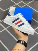 【款多多】愛迪達 Adidas Originals Superstar 經典貝殼頭休閑板款 白藍紅 F36583