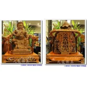 【九龍佛具】原木神明用精緻龍椅 貼座墊座 疊座 神明座(一尺三神佛專用)神明佛像佛桌神桌佛櫥佛聯佛俱用品批發@台北板橋