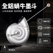 台灣出貨✨ 加厚全鋁蝸牛墨斗 手搖彈線器 木工畫線器 15米長線 裝修施工工具 專業耐用
