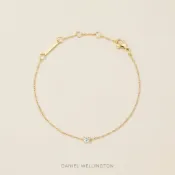 【台灣現貨】DW Daniel Wellington Mirelle 單鑽手鍊 金色 女款手鍊 DW00401961