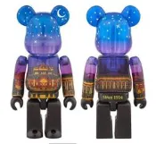 【futuretoys】BE@RBRICK 100% 東京駅丸之內 東京 車站 星空版