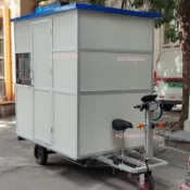電動三輪房車簡易房車移動售貨車小喫車電動三輪餐車夜市擺攤餐車（不含運）7.27