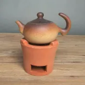🔥推薦🔥 日式紅泥爐 炭爐 茶爐 橄欖碳爐 小火爐 砂銚風爐仔 煮茶壺 燒炭酒精兩用泥炭爐 日式炭爐商行
