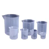 (店+)【欣榮園藝資材行】全館599免運 透明量杯 50ml 刻度量杯 安全無毒 塑膠量杯  計量杯 測量杯 量杯