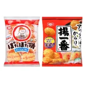 【龜田】日本零食 龜田製菓 婆婆米果 揚一番米果 醬油米果 日本米果 仙貝 下午茶點心 辦公室零食 課後點心 中秋零食