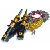 誠一機研 GJMS FF2前叉+FRANDO對四卡鉗+浮動碟盤 雷霆S 150 125 RACING S 光陽 制動套餐