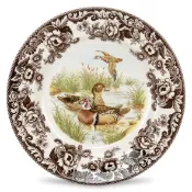 LYNX COLLECTION 英國 SPODE WOODLAND典藏森林地帶 20CM盤(Wood duck白翼木鴨)