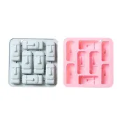 (店+)HATSU摩艾石像造型模具(矽膠模具 嬰兒蒸糕 輔食 烘焙 蛋糕 甜點 巧克力 擴香石 蠟燭 手工皂 diy)