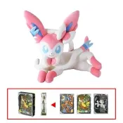 【POKEMON 精靈寶可夢】寶可夢中心 等身大 伊布家族 玩偶 娃娃 日本進口（仙子伊布）
