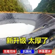 【可開統編】魚塘防滲膜魚池防水帆布水產養殖塑料膜蓄水池篷布膜油布專用加厚