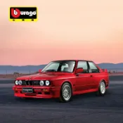 港灣小站 【1:24合金車模】寶馬M3模型車 汽車模型 金屬模型 收藏擺件 仿真車模 合金車 精緻內飾 可開門 男孩生日禮物 車迷收藏
