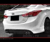 12 13 14 15 現代 ELANTRA 後下巴 尾飾管 套件