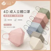 艾爾絲4D立體醫用口罩  10入 成人醫用口罩 特殊色醫療口罩  立體口罩 艾爾絲口罩