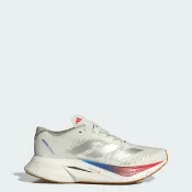 Adidas 愛迪達 Adizero Boston 12 女 慢跑鞋 跑鞋 路跑 白 銀 [JI4480]