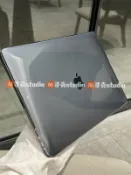 全球選品1館 生活百貨 尋殼適用滿天星蘋果macbookair保護殼mac筆電2025款電腦pro套macpro14寸13簡約airm2透黑色M1配件硬16mbp15