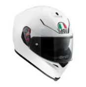 [安信騎士] 義大利 AGV K5-S 素色 白 全罩 安全帽 雙D扣 內襯可拆 藍牙耳機預留孔 K5S