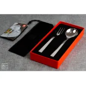 夯~Zwilling 德國雙人牌餐具組2入附絨袋