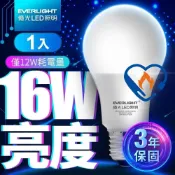 (店+)【Everlight 億光】LED燈泡 12W 超節能plus 白光/黃光