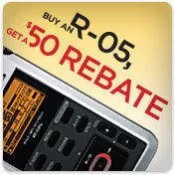 Roland R-05 R05 Portable 24-Bit Digital Audio Recorder