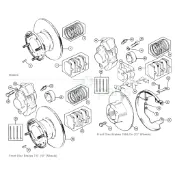 AUSTIN MINI 老咪 前 剎車盤