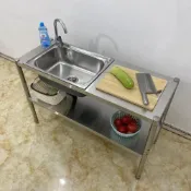 (店+)【多款尺寸 不鏽鋼水】水槽 洗碗槽 洗衣槽 洗手台 洗衣台  不鏽鋼水槽 流理台 洗手臺
