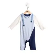 【baby baby cool】Boss小吊帶連身兔裝 嬰幼童裝(有機棉童裝 bbc童裝 嬰幼童裝 童裝)