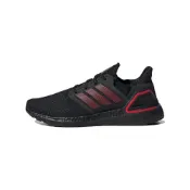 (店+)【adidas 愛迪達】ID4255 adidas Ultraboost 20 舒適潮流 織物減震耐磨透氣 低幫 馬拉松訓練長跑跑步鞋 男女同款 黑紅 愛迪達女鞋 運動鞋女 女鞋 愛迪達男鞋 男運動鞋 男鞋