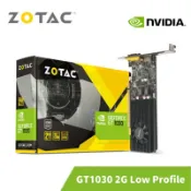 ZOTAC 索泰 GeForce GT 1030 2GB Low Profile 顯示卡(ZT-P10300E-10L)