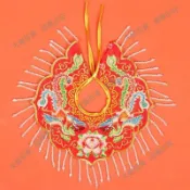 🎀多銷🎀王母娘金身珠穗披肩 觀音菩薩裝飾 媽祖軟身衣斗篷鳳肩 媽祖軟身衣 媽祖神像金身珠穗披肩媽祖軟身衣斗篷披肩風肩