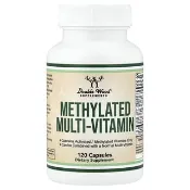 【iHerb】Double Wood Supplements, Methylated Multi-Vitamin, 120 Capsules
