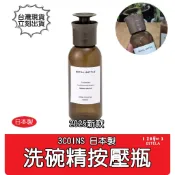 【艾思黛拉 B0113】日本製 3COINS 日本帶回 洗碗精泡泡瓶 擠壓瓶 洗碗 瓶瓶罐罐 清洗罐 人氣商品 分裝瓶