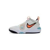 (店+)【NIKE 耐吉】HF5735-181 Nike Team Hustle D 11 舒適 防滑耐磨 低幫 兒童籃球鞋 白橙 男女同款 nike男鞋 男運動鞋 nike童鞋 大童運動鞋 小童運動鞋 nike女鞋 運動鞋女 休閒鞋