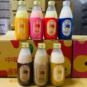 《中華民國農會》台農牛乳/保久乳 調味乳 牛奶 玻璃瓶 單罐下單✨原味 巧克力 草莓 果汁 麥芽 咖啡 蘋果