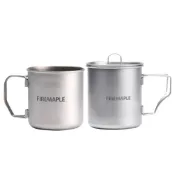 (店+)【FIREMAPLE】FIRE MAPLE 火楓 Alti折疊鈦杯 300/600ml ALTI-C300/600 悠遊戶外