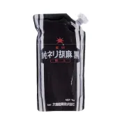【日本九鬼】星印純練黑胡麻醬（業務用 / 1kg）