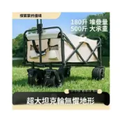 (店+)露營推車 營地拖車 可折疊戶外旅行購物手推野餐小拉車 野營手拉車 12