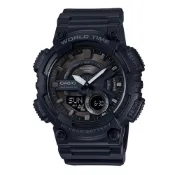 CASIO 卡西歐 運動風雙顯錶/AEQ-110W-1B