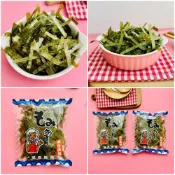 (店+)【貓咪姐妹】日本 浦島海苔 碎片海苔18g  味付海苔 日本海苔 進口零食 日本零食