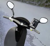 g6 gsr nex vjr bws smax後視鏡衛星導航車架摩托車後視鏡導航座機車導航手機座導航架後照鏡衛星導航支架 