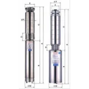 【優質五金】九如牌不銹鋼沉水式大樓專用清水揚水泵浦(1HP~20HP )