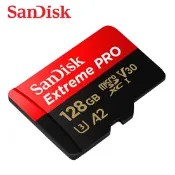 SANDISK 128G Extreme PRO A2 V30 micro SDXC U3 UHS-I 高速 200M