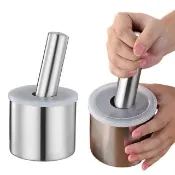 【廚房用品】304不鏽鋼搗碎器(杵臼 搗盅 搗藥 研磨缽 研磨器 搗藥碗 搗蒜器)
