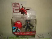 戰隊玩具總動員怪獸電力公司胡迪DISNEY迪士尼Big Hero大英雄天團杯麵4吋匿蹤裝甲阿廣可動公仔兩百零一元起標
