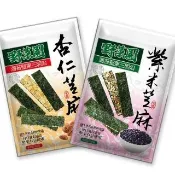 【華元】野菜園海苔堅果三明治60gX8包/箱(杏仁芝麻/紫米芝麻) 中秋烤肉送禮